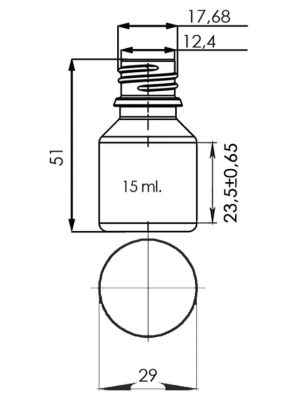 Флакон FVP-15