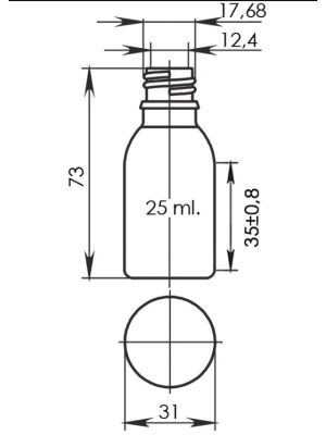 Флакон FVP-25
