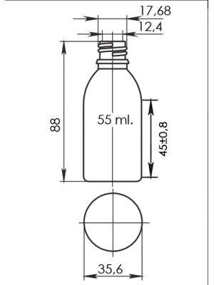 Флакон ФВП-55
