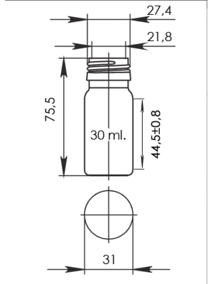 Флакон БВП-30