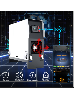 Обогреватель дизельный переносной 5 квт. Auxiliary All In One 12-24V